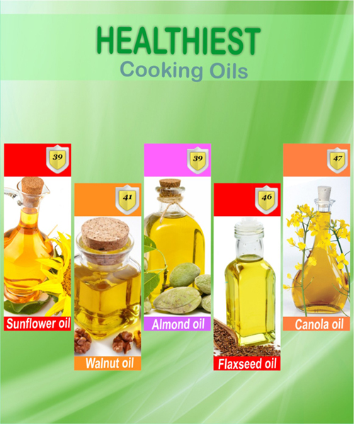 Top 10 Healthy Cooking Oils